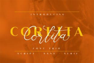 Corlita Trio: A Modern Font Collection for Cohesive Branding