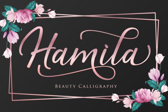 Hamila: A Script Font That Balances Elegance and Usability