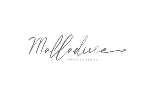 Introducing Malladive: The Elegant Script Handwritten Font