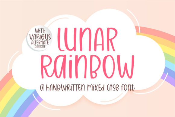 Lunar Rainbow: A Sophisticated Script for Modern Branding