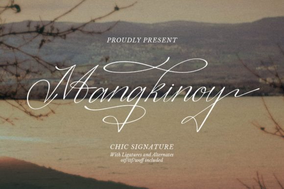 Mangkinoy: A Stylish Script Font for Elegant Design