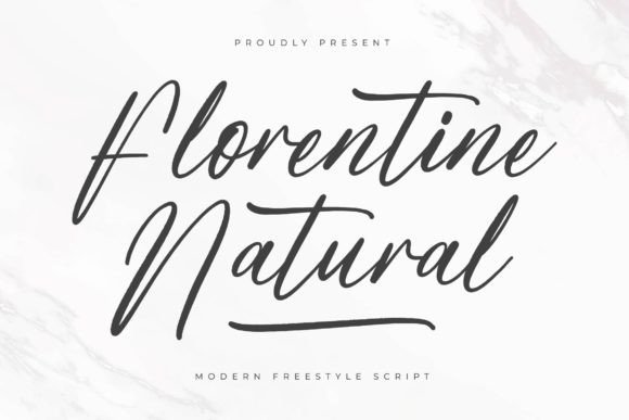 Meet Florentine Natural: Urban Sophistication in Script