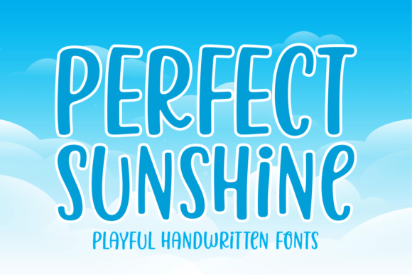 Perfect Sunshine: A Whimsical Font for Creative Projects