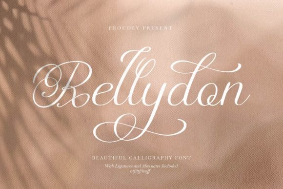 Rellydon: The Elegant Script Font for Modern Designers