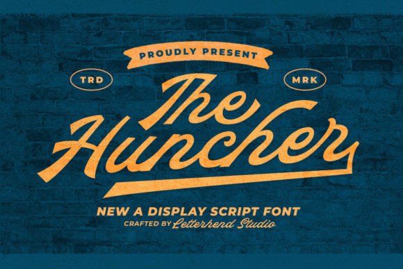 The Huncher: A Display Font with Authentic Character